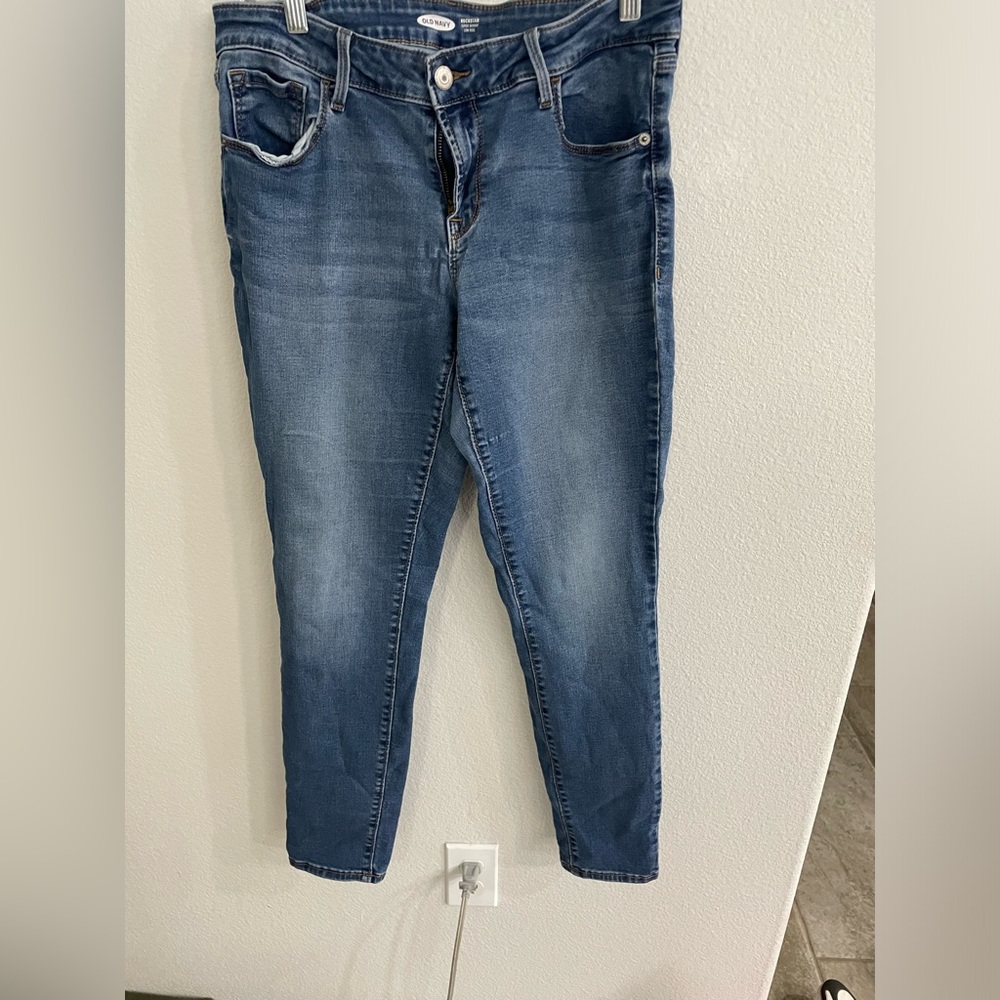 Old navy jeans. Rock star super skinny low rise